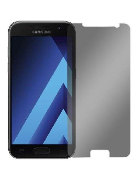 2-PACK Samsung A3 2017 Privacy Härdat glas 0.26mm 2.5D 9H