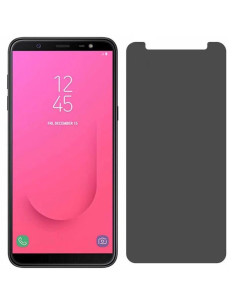 2-PACK Samsung J6 2018 Privacy Härdat glas 0.26mm 2.5D 9H