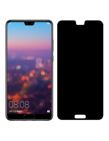 2-PACK P20 Lite Privacy Härdat glas 0.26mm 2.5D 9H