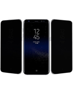 Samsung S9 Plus Privacy FullFrame Härdat glas 0.26mm 3D 9H
