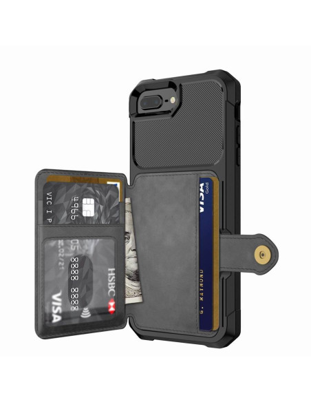 iPhone 7 Plus Stöttåligt Premium Skal 4-FACK Solid V3