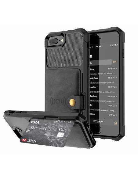 iPhone 7 Plus Stöttåligt Premium Skal 4-FACK Solid V3