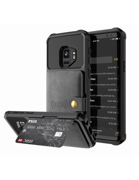 Samsung S9 Plus Stöttåligt Premium Skal 4-FACK Solid V3
