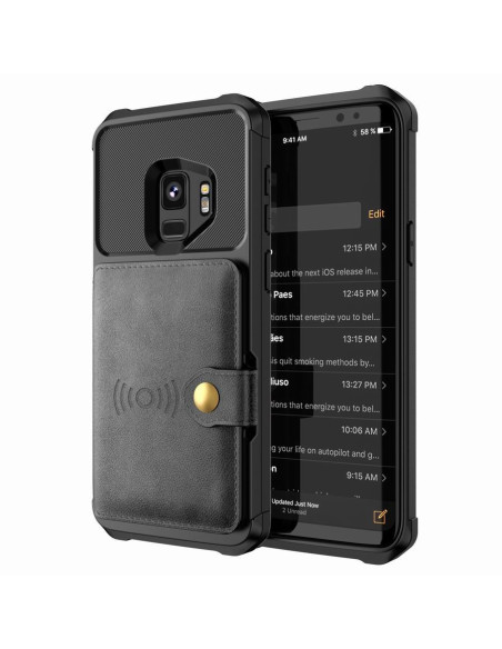 Samsung S9 Plus Stöttåligt Premium Skal 4-FACK Solid V3