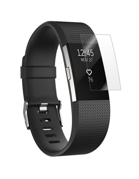 3-PACK Fitbit Charge 2 Premium Skärmskydd CrystalClear