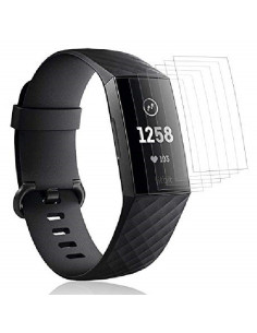 3-PACK Fitbit Charge 3 Premium Skärmskydd CrystalClear