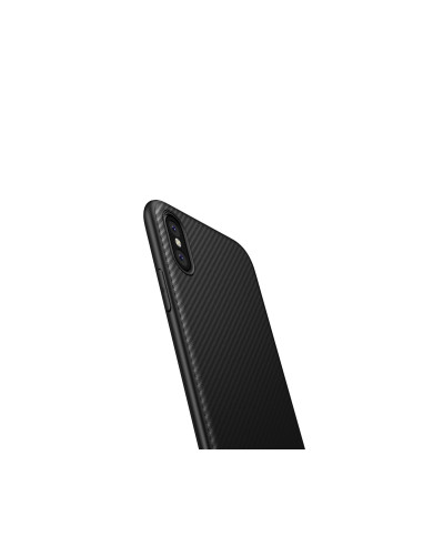 iPhone XR Ultratunn Silikon Skal FullCarbon®
