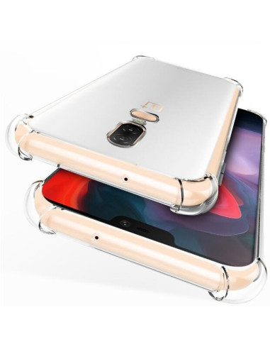 OnePlus 6T Stöttåligt Skal med Förstärkta Hörn