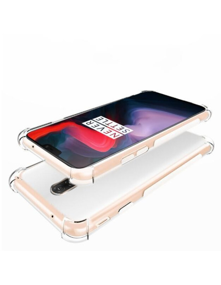 OnePlus 6T Stöttåligt Skal med Förstärkta Hörn