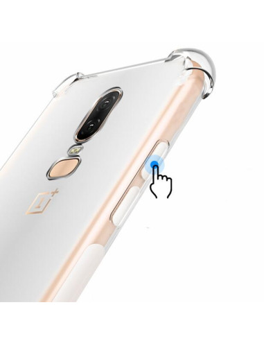 OnePlus 6T Stöttåligt Skal med Förstärkta Hörn