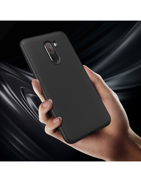 Xiaomi Pocophone F1 Stöttåligt Skal FullCarbon® V3