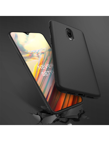 OnePlus 6T Stöttåligt Skal FullCarbon® V3