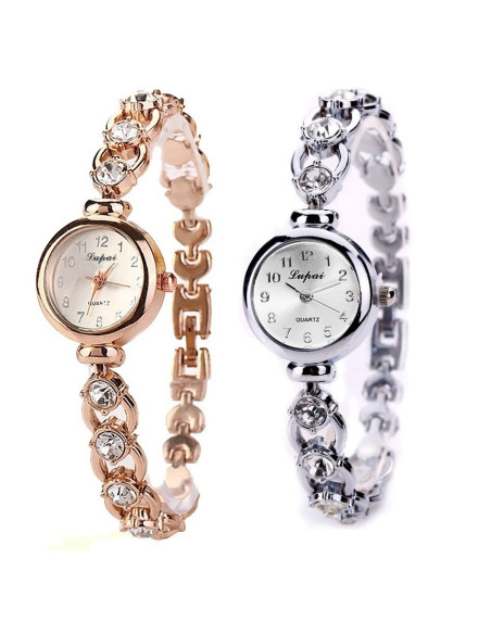 Stilren Damklocka Strass