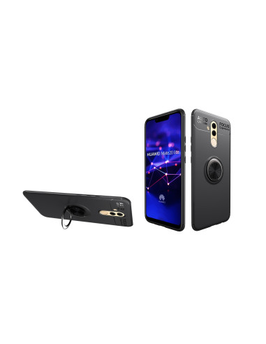 Mate 20 Lite Praktisk Stöttåligt Skal med Ringhållare V3 SNE-LX1