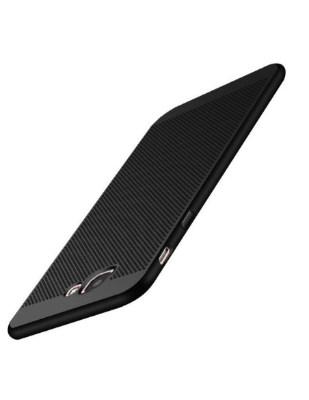 Samsung J4+ Stötdämpande Ultratunn Gummibelagd Skal Breeze® SM-J415FN/DS
