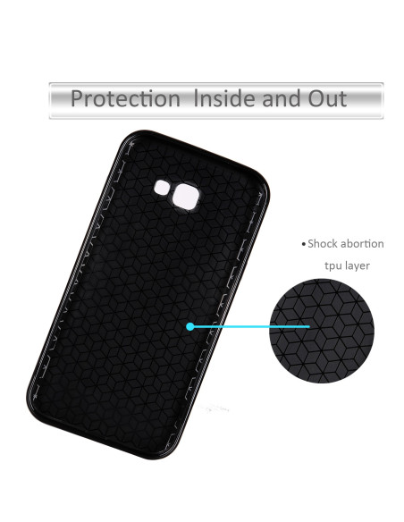 Samsung J4 Plus 2018 Stöttåligt Skal FullCarbon V2