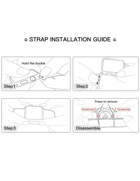 Installationsguide för sportarmbandet till Apple Watch med steg-för-steg-instruktioner