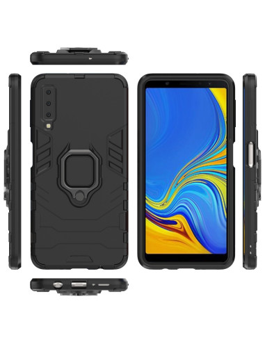 Samsung A7 2018 Stöttåligt Skal med Ringhållare ThinArmor