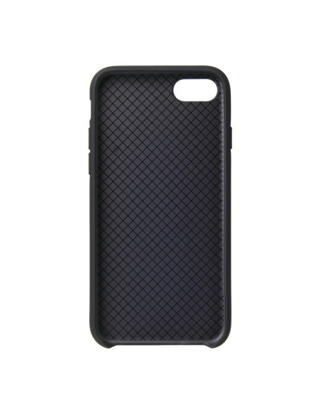 iPhone 7 &amp; 8 Gummibelagd Mattsvart Silikon Skal