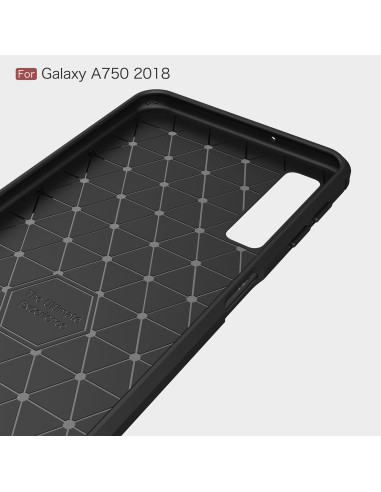 Samsung A7 2018 Stöttåligt Stötdämpande Skal SlimCarbon