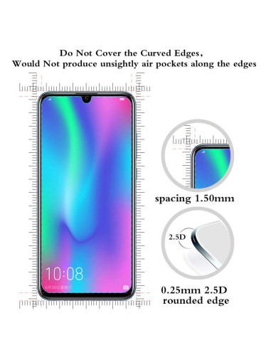 Huawei P Smart 2019 Härdat glas 0.26mm 2.5D 9H