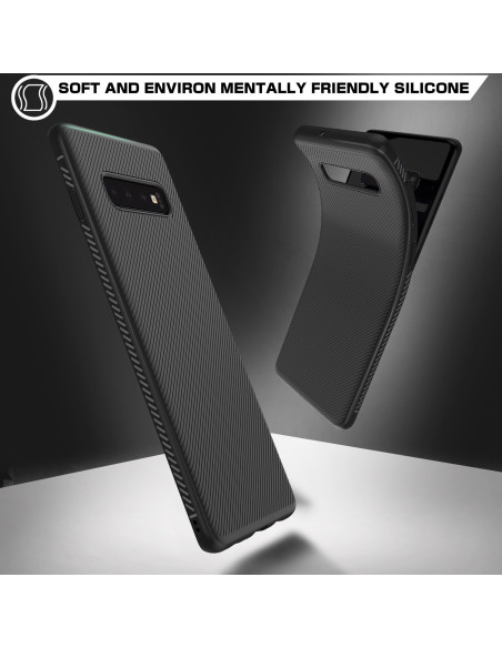 Samsung Galaxy S10 Stöttåligt Skal FullCarbon® V3