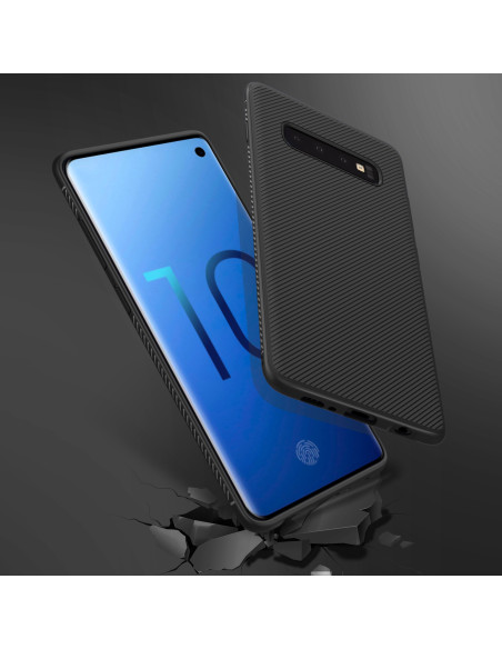 Samsung Galaxy S10 Stöttåligt Skal FullCarbon® V3