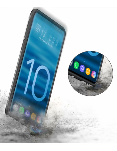 Samsung S10 Plus Stöttåligt Skal Kortfack StreetWise