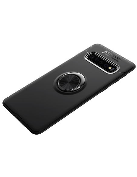 Samsung S10 Plus Praktisk Stöttåligt Skal med Ringhållare V3 (SM-G975F)