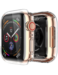 2-PACK Heltäckande Ultratunn TPU Skal Apple Watch 40mm Liquid