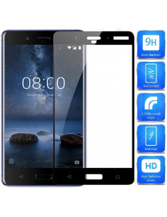 2-PACK Nokia 8.1 Härdat Glas 0.26mm 2.5D 9H Fullframe