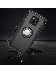 Mate 20 Pro Praktisk Stöttåligt Skal med Ringhållare V1 LYA-L29 2