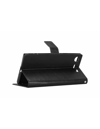 Xperia XZ1 Compact Plånboksfodral PU-Läder 4-FACK