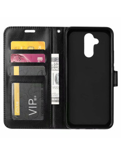 Mate 20 Lite Plånboksfodral PU-Läder 4-FACK