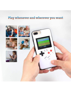 iPhone 7 Plus Klassisk Gameboy Skal Färgskärm | 36st Små Spel