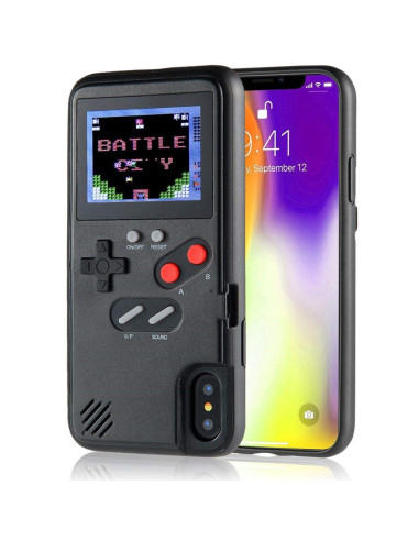 iPhone XS Max Klassisk Gameboy Skal Färgskärm | 36st Små Spel