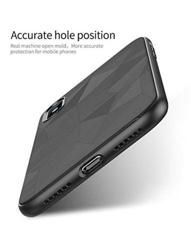 iPhone XS Max Stöttåligt Skal Mesh V3