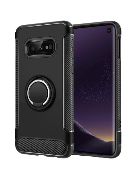Samsung S10e Praktisk Stöttåligt Skal med Ringhållare V2 (SM-G970F)