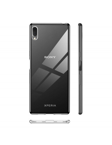 Xperia L3 Stöttåligt Genomskinligt Skal Simple