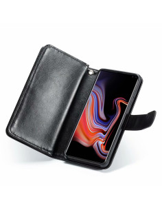 Samsung S10 Praktiskt Plånboksfodral 2in1 med 11-Fack Loop® 2