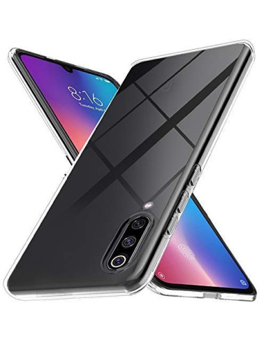 Xiaomi Mi 9 Stöttåligt Genomskinligt Skal Simple