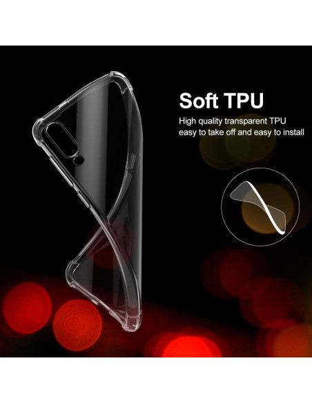Xiaomi Mi 9 Stöttåligt Skal med Förstärkta Hörn