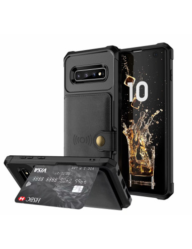 Samsung S10 Stöttåligt Premium Skal 4-FACK Solid V3