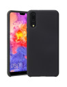 Xiaomi Mi 9 Gummibelagd Mattsvart Silikon Skal