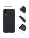 Xiaomi Mi 9 Gummibelagd Mattsvart Silikon Skal