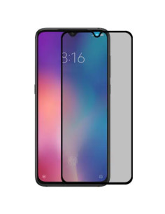2-PACK Xiaomi Mi 9 Privacy Härdat glas 0.26mm 2.5D 9H