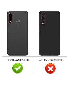 Huawei P30 Lite Stöttåligt Skal med Förstärkta Hörn