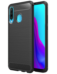 Huawei P30 Lite Stöttåligt Stötdämpande Skal SlimCarbon