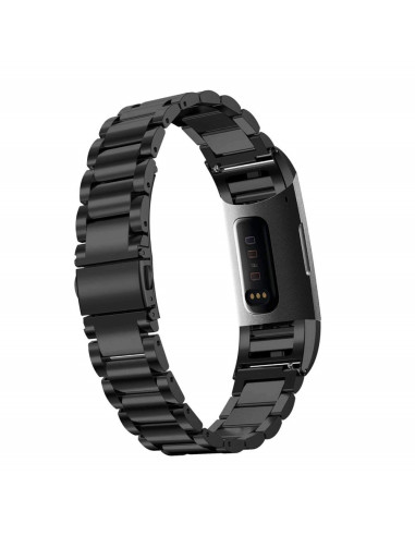 Metallarmband Fitbit Charge 3 Svart