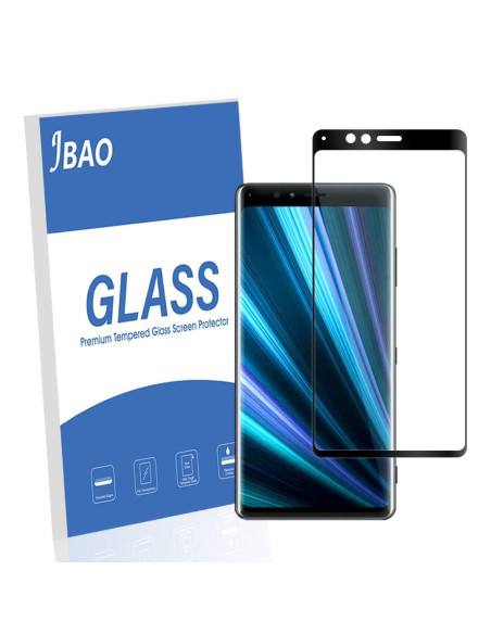 2-PACK Xperia L3 Härdat Glas 0.26mm 2.5D 9H Fullframe (I4312)